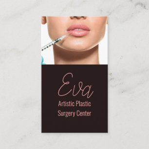 Med Spa Plastic Surgeon Visitkort