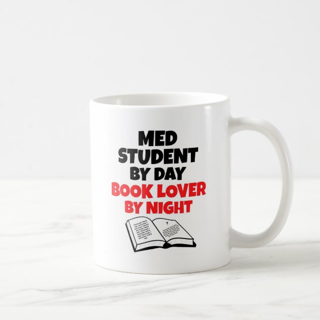 Med Student efter Bok-dagen Älskare efter natten Kaffemugg (Höger)