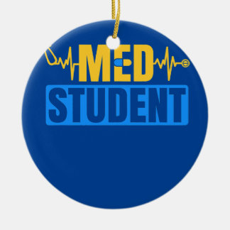 Med Student Future Doktor Physician Medical Julgransprydnad Keramik