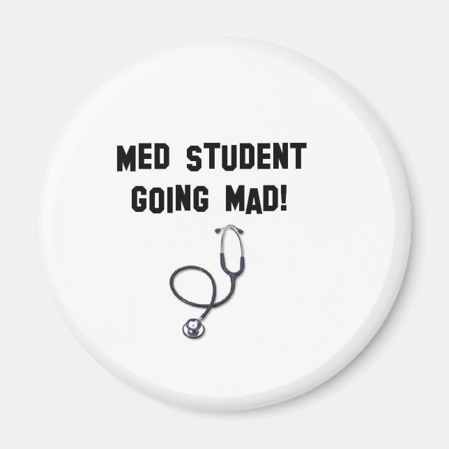 med student på väg magnet (Framsidan)