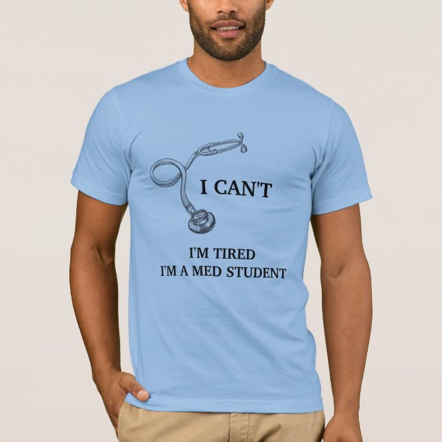 Med Student T-Shirt (Framsida)