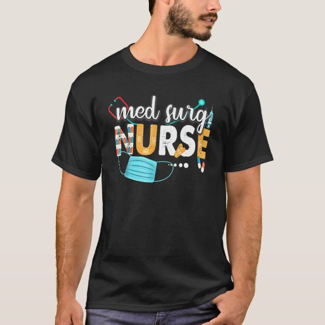 Med Surg Nurse Cute Nurses Vecka 2022 T Shirt (Framsida)