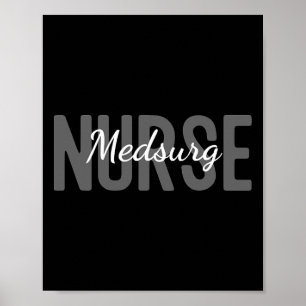 Med Surg Nurse - Medicinsk kirurgisk sjuksköterska Poster