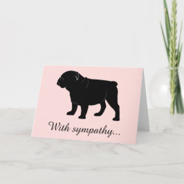 Med Sympathy Bulldog Kort