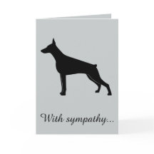 Med sympati: Förlorad Doberman Pinscher