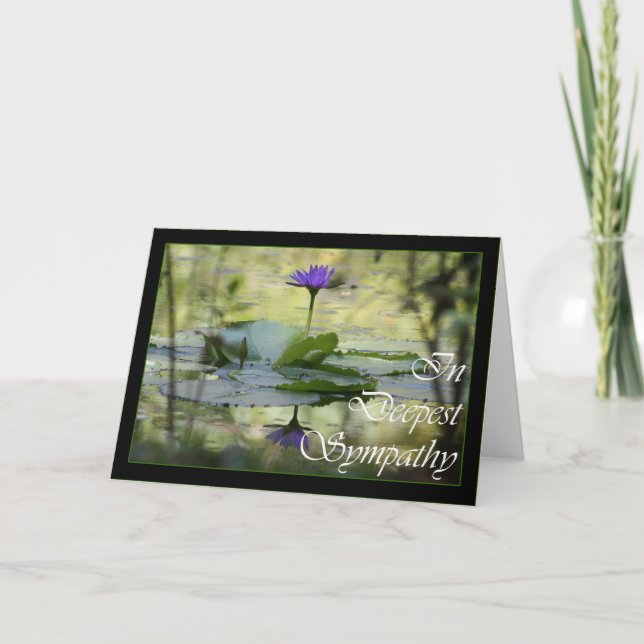 Med sympati framförde man bara kondoleanser kort (Framsida)