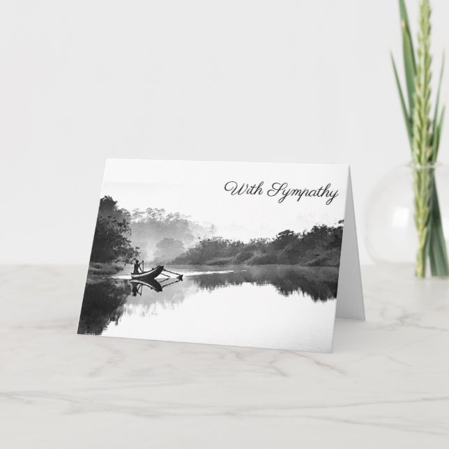 Med sympati - Sri Lankas fiskare Helgkort (Framsida)