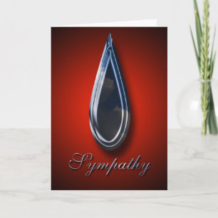 med sympati vid tidpunkten för förlust kort