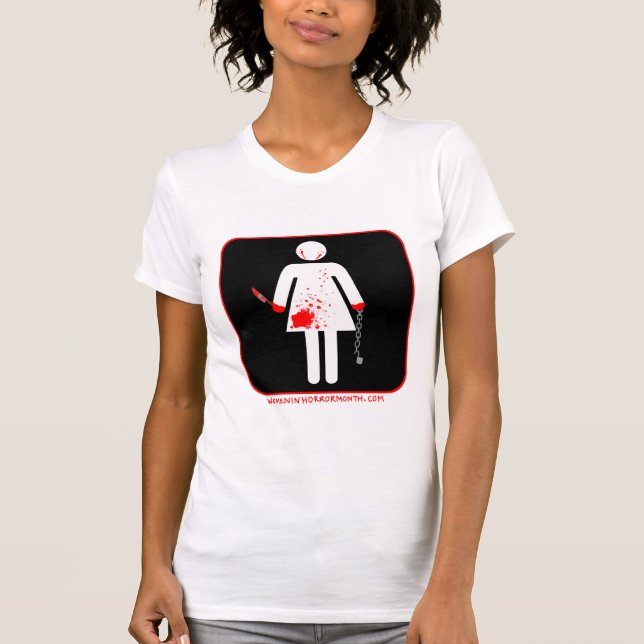 Med tanken tee shirt (Framsida)
