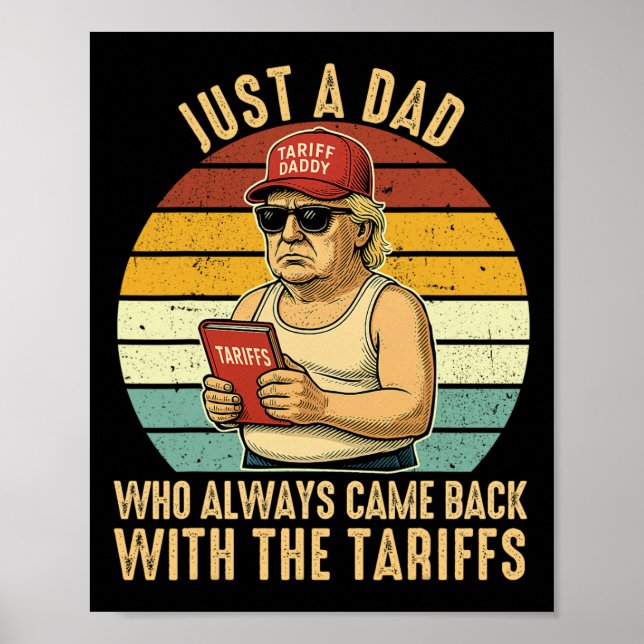 Med taxeudin i Fars dag Poster (Framsidan)