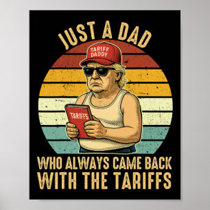 Med taxeudin i Fars dag Poster