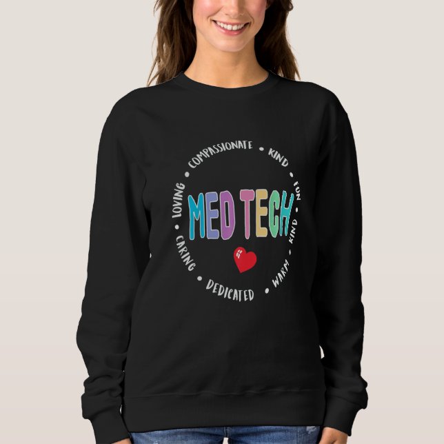 MED Tech Appreciation Week healthcare Medical Tech T Shirt (Framsida)
