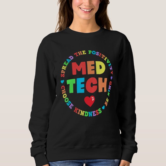 Med Tech Apprecision Week Health Medicinal Tech T Shirt (Framsida)