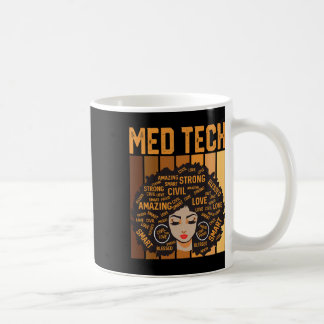 Med Tech Kraftfull Svarta historiemånaden Svart st Kaffemugg