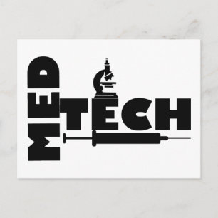 MED-TECH MICROSCOPE-SPRUTA-LOGOTYP VYKORT