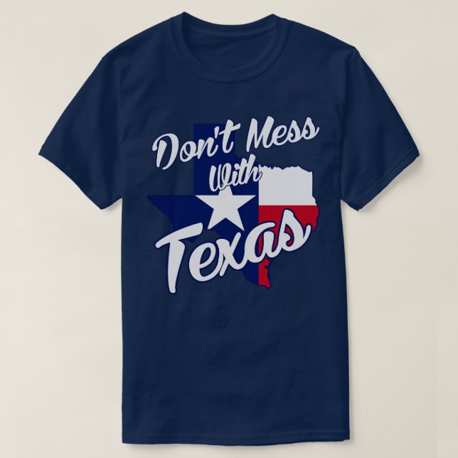  med Texas T Shirt (Design framsida)