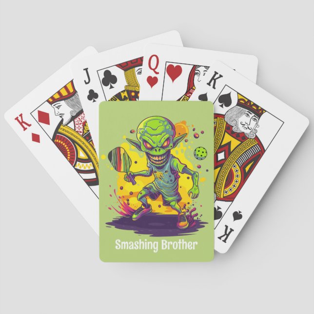 Med text Intergalactic Dinkdown  Casinokort (Baksidan)
