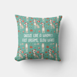 Med textavsnitt Yuletide Kudde