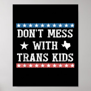 med Trans Kids Texas Protect Trans Kid Poster