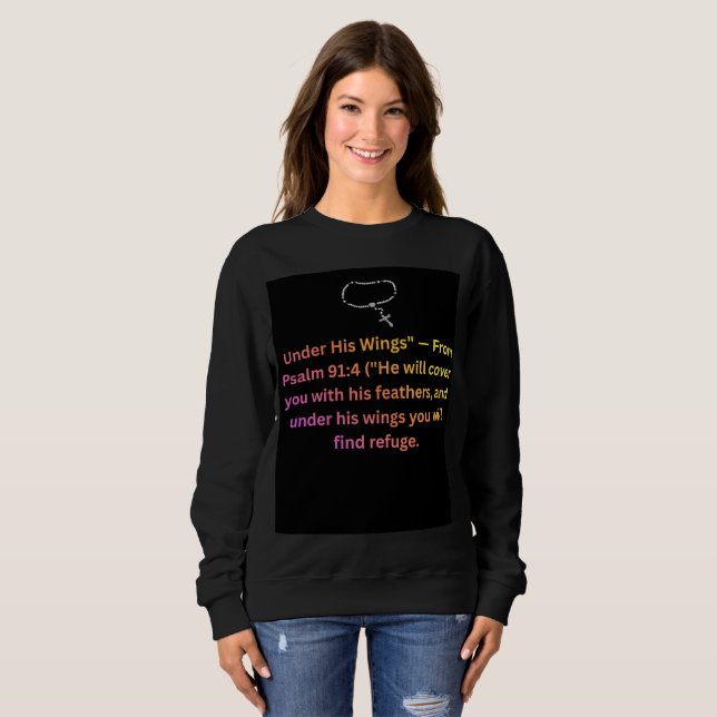 Med Tro Hoodie T Shirt (Hel framsida)