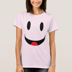 Med tungaansikte t shirt