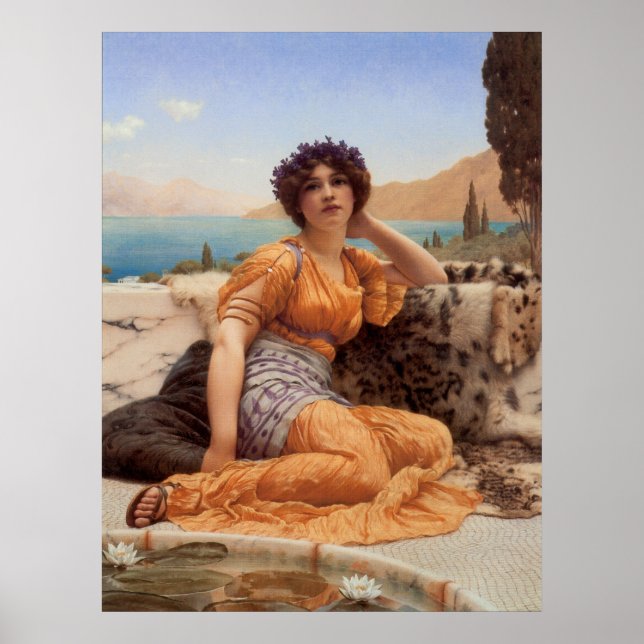 Med våldsamma våldsamheter och saffron Hue Poster (Framsidan)