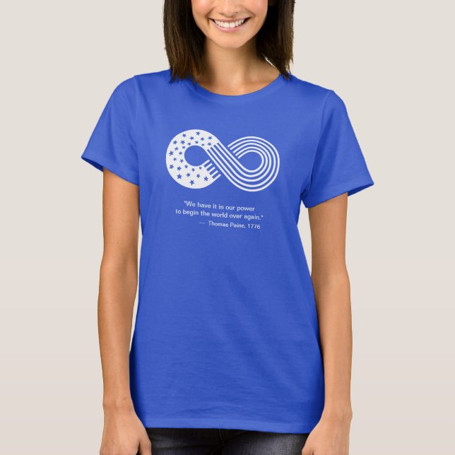 Med vår kraft t shirt (Framsida)