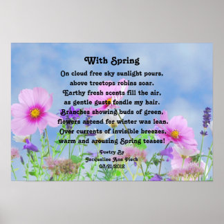 Med Vår Poetry Poster