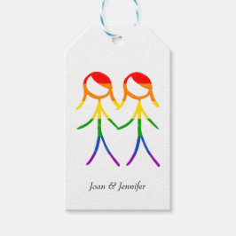 Med vår tacksamhet presentetikett