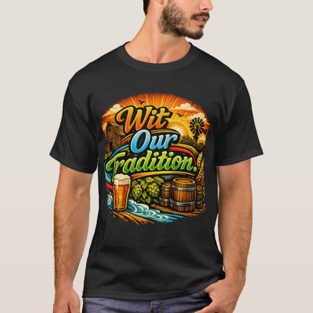 Med vår tradition | Djärvt arv T Shirt (Framsida)