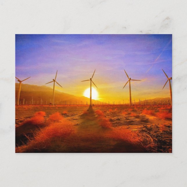 Med Vind Vykort (Framsida)