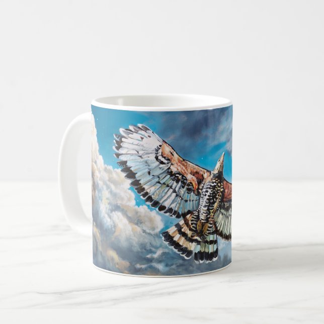 Med Vingar som öron - Kaffemugg (Framsida vänster)