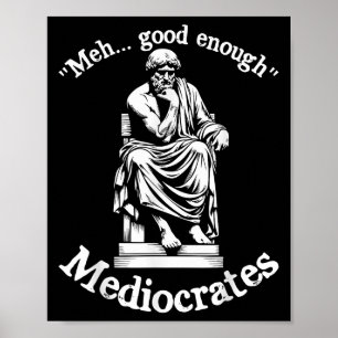 Meda-Bra nog Mediocrates Lundny Gold Grekiska Phil Poster