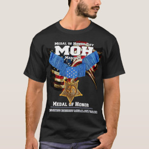 Medal of Honor Day MOH T Shirt