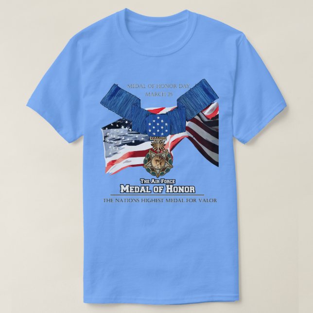 Medal till Honor US Vietnam Veterans T Shirt (Design framsida)