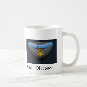 Medalj av heder, medalj av heder kaffemugg