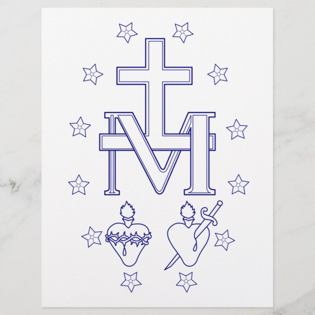 Medalj Dam i Graces Reklamblad (Framsidan)