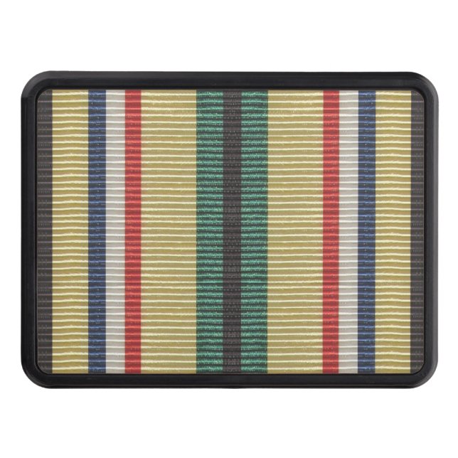 Medalj Ribbon Hitch Cover i Sydvästra Asien Dragkroksskydd (Framsidan)