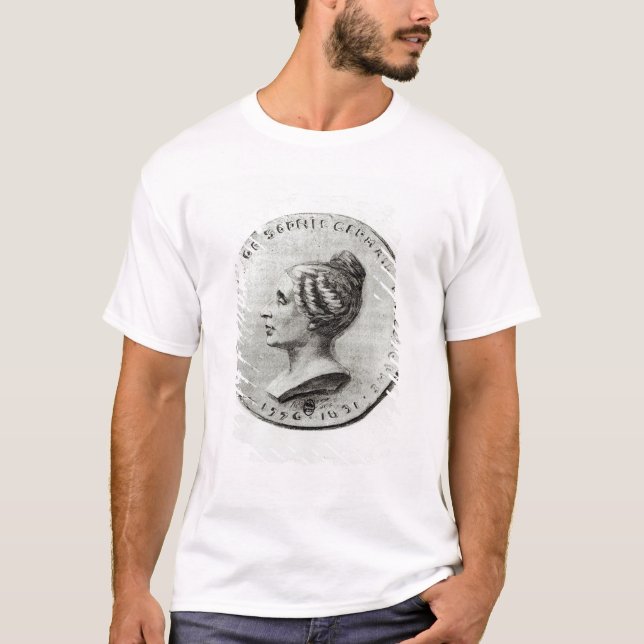 Medalj som visar Sophie Germain Tee Shirt (Framsida)