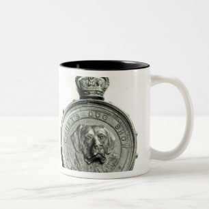 Medaljer från Crufts hundshowen, c.1910 Två-Tonad Mugg
