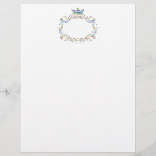 Medaljong med Crown Royal brevpapper