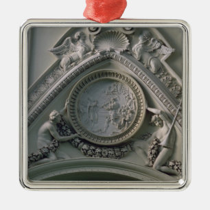 Medaljong som visar kejsaren Constantine Julgransprydnad Metall