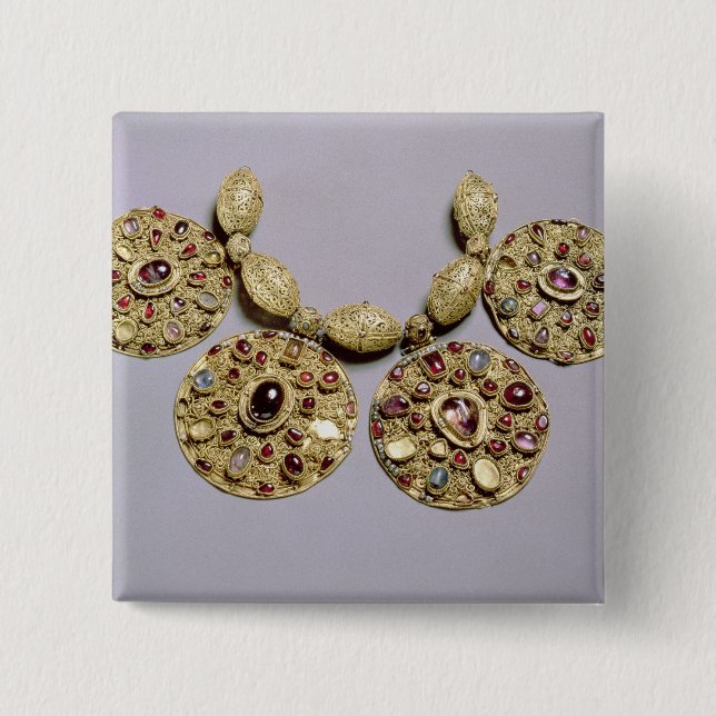 Medaljonger från 'Barmy Collar Knapp (Framsida)