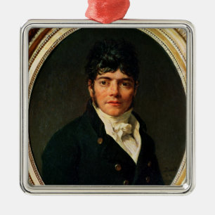medaljongporträtt av Comten Esteve, 1804 Julgransprydnad Metall