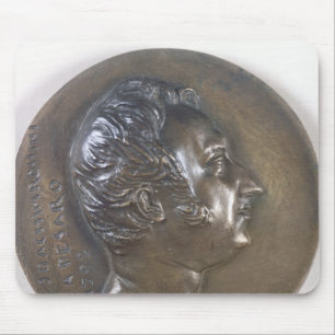 Medaljongporträtt av Gioacchino Rossini 1829 Musmatta