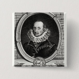Medaljongporträtt av Pierre de Bourdeille Knapp