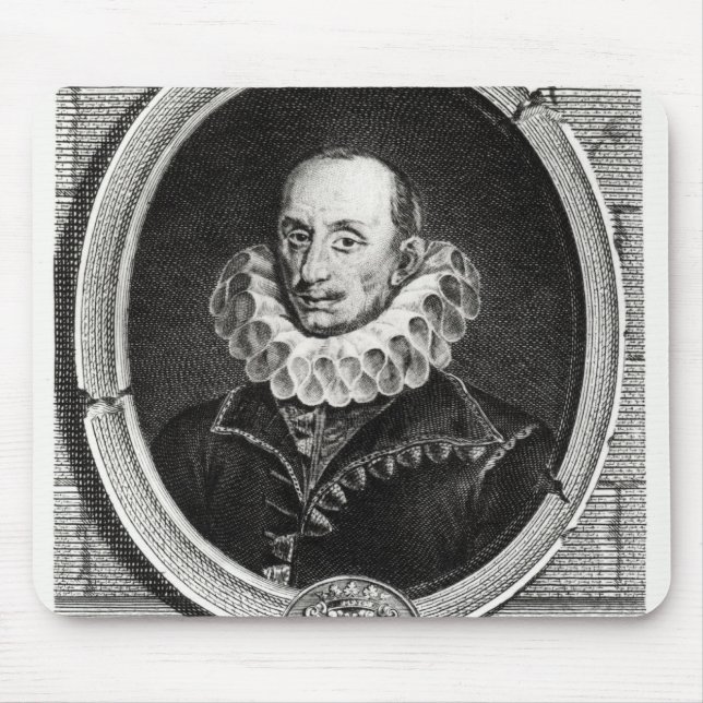 Medaljongporträtt av Pierre de Bourdeille Musmatta (Framsidan)
