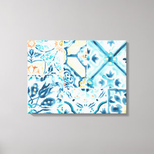 Medaljonsamling Canvastryck