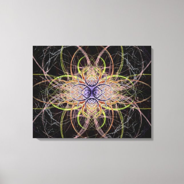 Medallion av Alexandra Cook alias Linandara Canvastryck (Framsida)