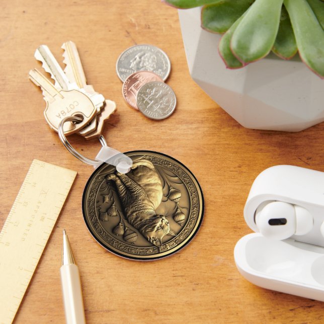 Medallion guld Sitta Nyckelring (Skrivbord)